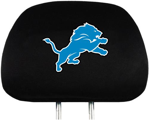 NFL Detroit Lions Headrest Covers - Set of 2