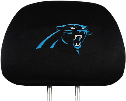 NFL Carolina Panthers Headrest Covers - Set of 2