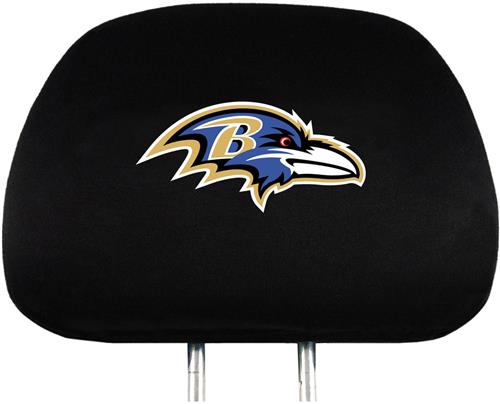 NFL Baltimore Ravens Headrest Covers - Set of 2