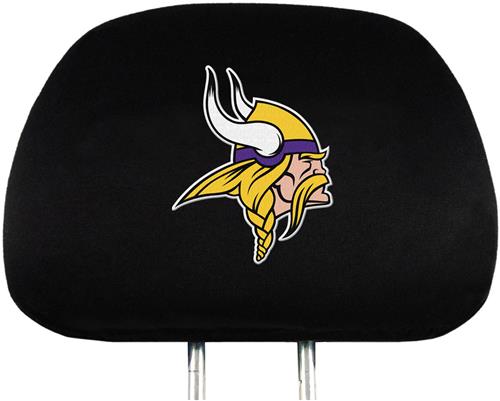 NFL Minnesota Vikings Headrest Covers - Set of 2