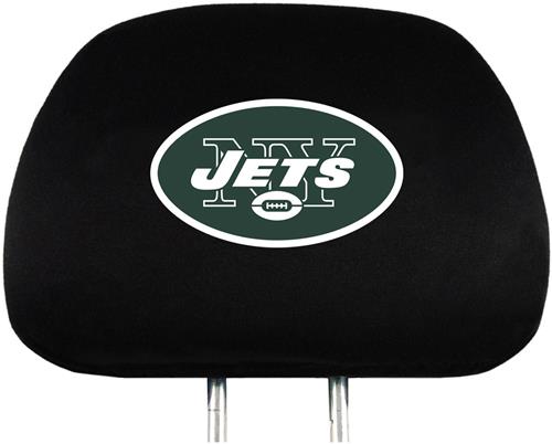 NFL New York Jets Headrest Covers - Set of 2