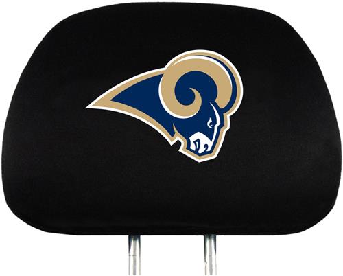 NFL St. Louis Rams Headrest Covers - Set of 2