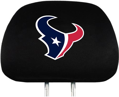 NFL Houston Texans Headrest Covers - Set of 2