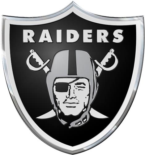 NFL Oakland Raiders Color Team Emblem