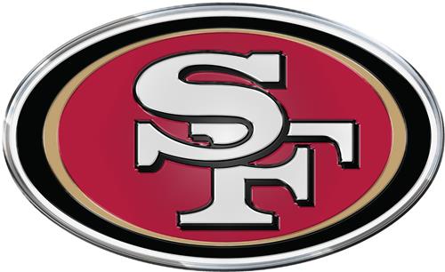 NFL San Francisco 49er's Color Team Emblem
