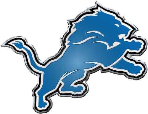 NFL Detroit Lions Color Team Emblem