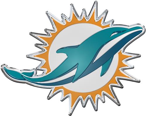 NFL Miami Dolphins Color Team Emblem