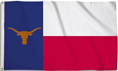 COLLEGIATE Texas Motif 3' x 5' Flag w/Grommets