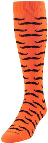 TCK Krazisox Mustache Over Calf Socks