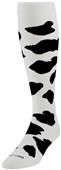 TCK Krazisox Cow Print Over Calf Socks