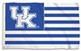 COLLEGIATE Kentucky Stripes 3' x 5' Flag w/Grommet