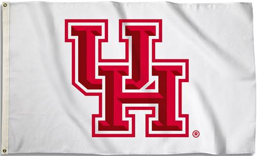COLLEGIATE Houston 3' x 5' Flag w/Grommets