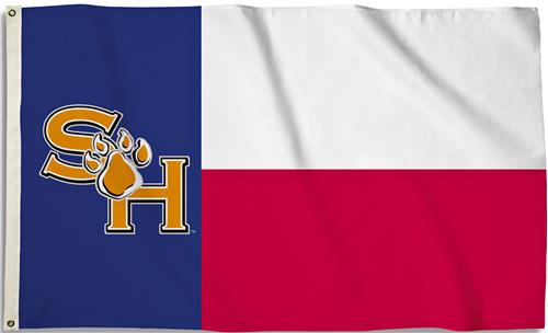 COLLEGIATE Sam Houston 3' x 5' Flag w/Grommets