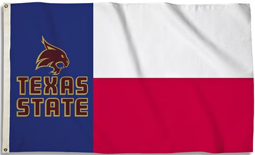 COLLEGIATE Texas State Motif 3' x 5' Flag