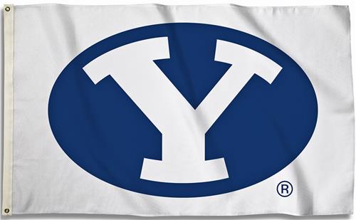 COLLEGIATE Brigham Young 3' x 5' Flag w/Grommets