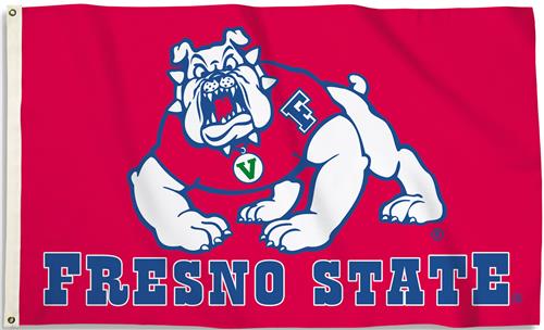 COLLEGIATE Fresno State 3' x 5' Flag w/Grommets