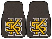 Fan Mats NCAA Kennesaw State Carpet Car Mats (set)