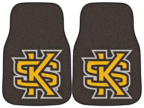 Fan Mats NCAA Kennesaw State Carpet Car Mats (set)