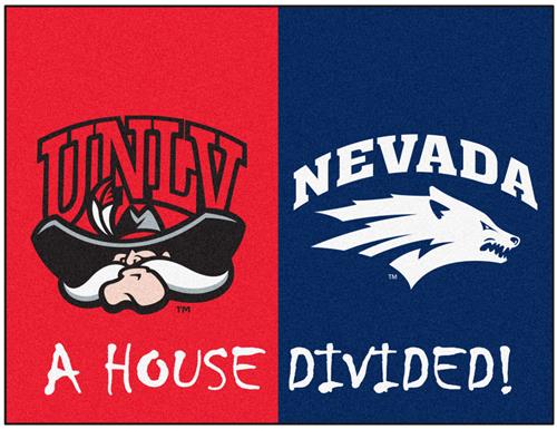 Fan Mats UNLV/Nevada House Divided Mat