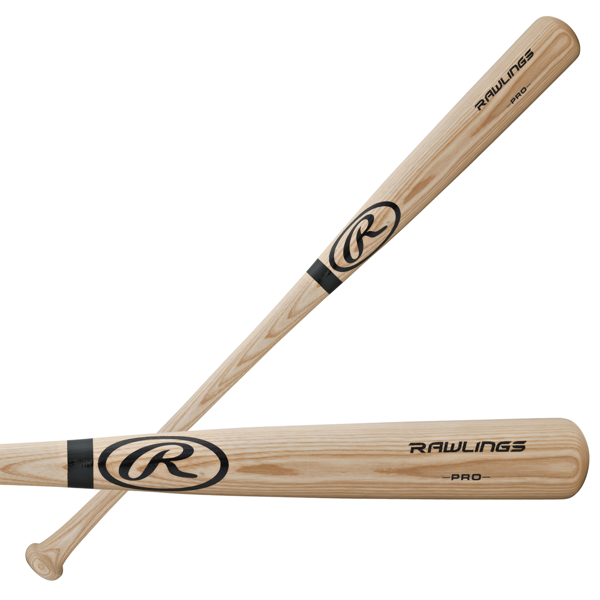 E109266 Rawlings Adirondack Ash Clear Wood Bat