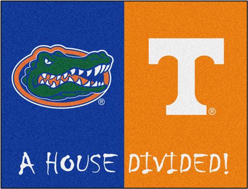 Fan Mats Florida/Tennessee House Divided Mat