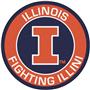 Fan Mats University of Illinois Roundel Mat