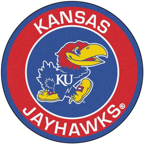 Fan Mats University of Kansas Roundel Mat