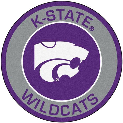 Fan Mats Kansas State University Roundel Mat
