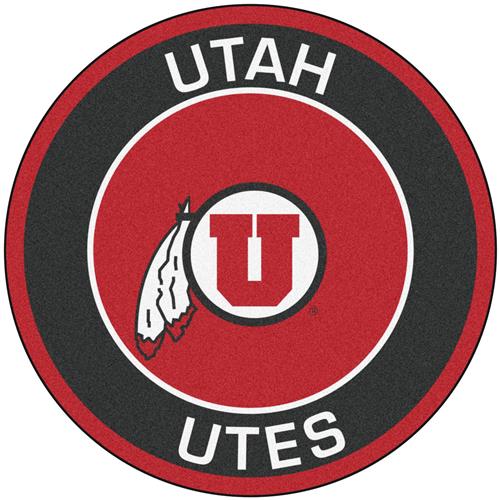 Fan Mats University of Utah Roundel Mat