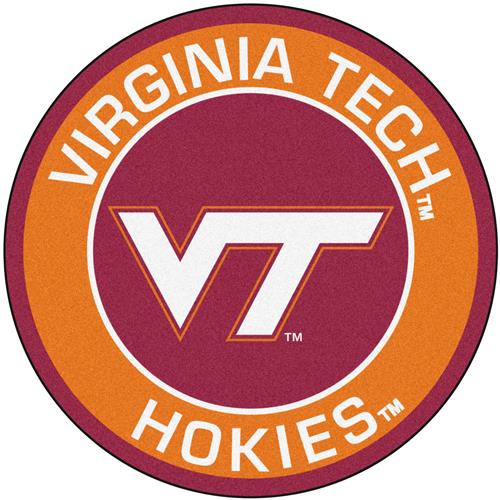 Fan Mats Virginia Tech Roundel Mat