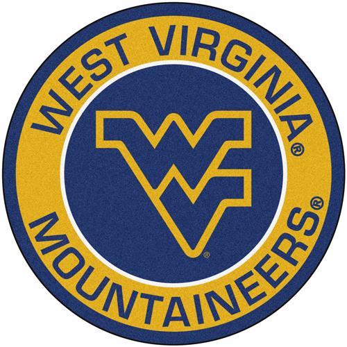 Fan Mats West Virginia University Roundel Mat