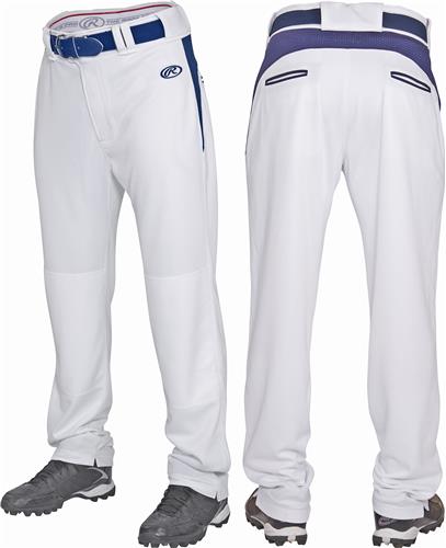 Rawlings Pleated Baseball Pant w/Accent Inserts