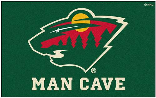 Fan Mats NHL Minnesota Wild Man Cave Ulti-Mat