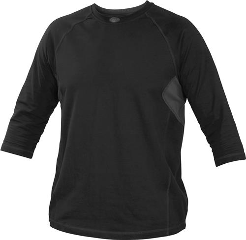Rawlings Adult Youth Runner 3/4 Sleeve Shirt. Decorated in seven days or less.