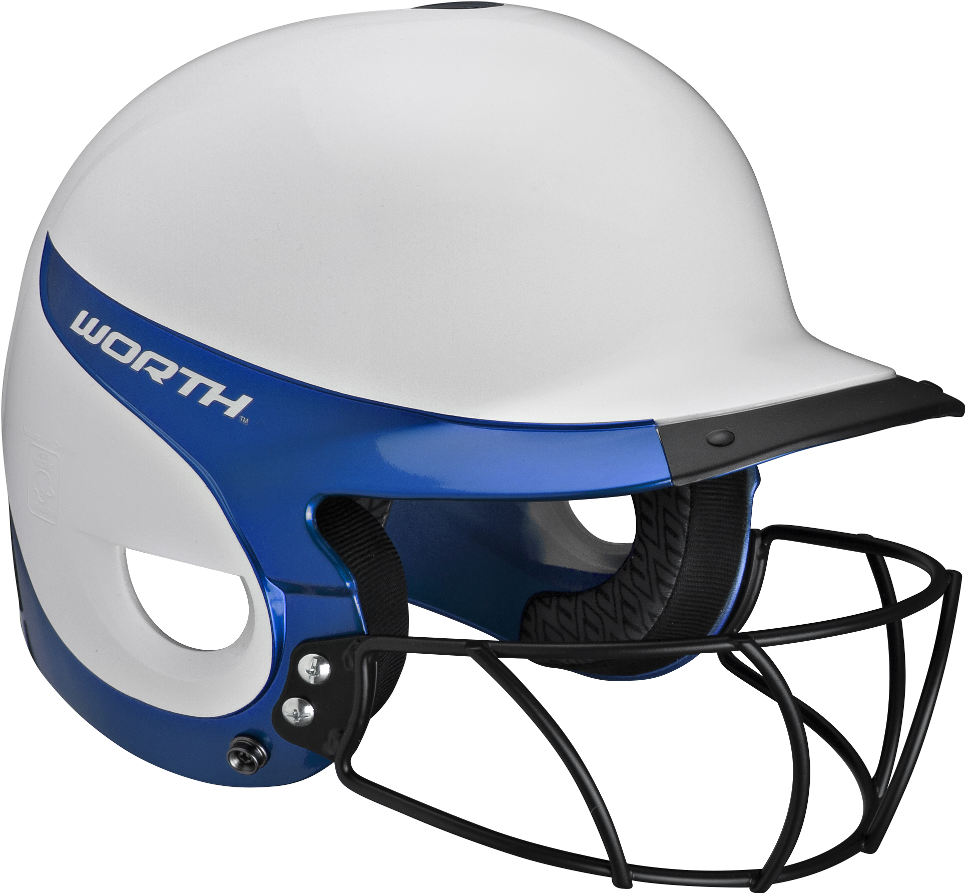E109439 Worth Liberty 60 MPH Fastpitch Helmet NOCSAE