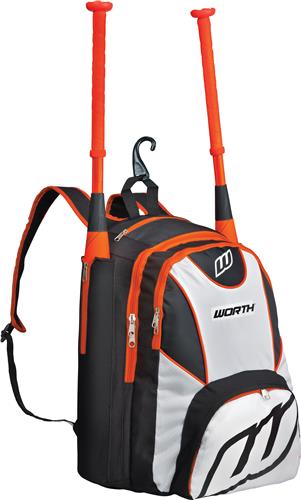 Worth 2Legit Fastpitch Backpack. Embroidery is available on this item.