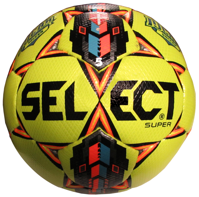 E109471 Select NJCAA Super FIFA Match Yellow Soccer Ball