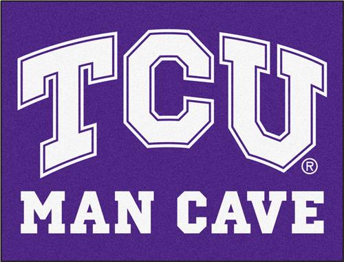 Fan Mats Texas Christian Man Cave All-Star Mat