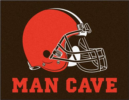 Fan Mats Cleveland Browns Man Cave All-Star Mat