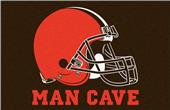 Fan Mats NFL Cleveland Browns Man Cave Starter Mat