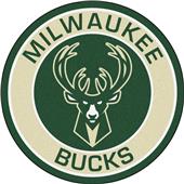 Fan Mats NBA Milwaukee Bucks Roundel Mat