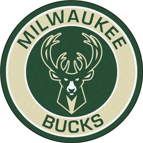 Fan Mats NBA Milwaukee Bucks Roundel Mat