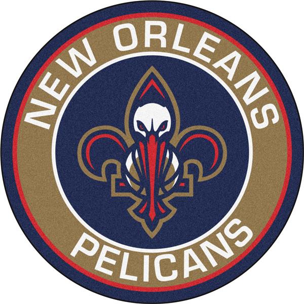 Fan Mats NBA New Orleans Pelicans Roundel Mat
