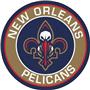 Fan Mats NBA New Orleans Pelicans Roundel Mat