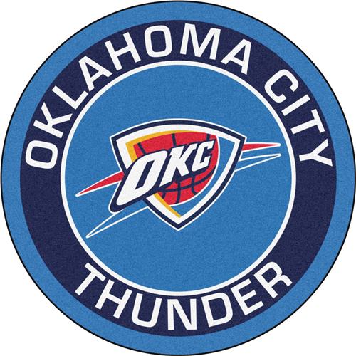 Fan Mats NBA Oklahoma City Thunder Roundel Mat