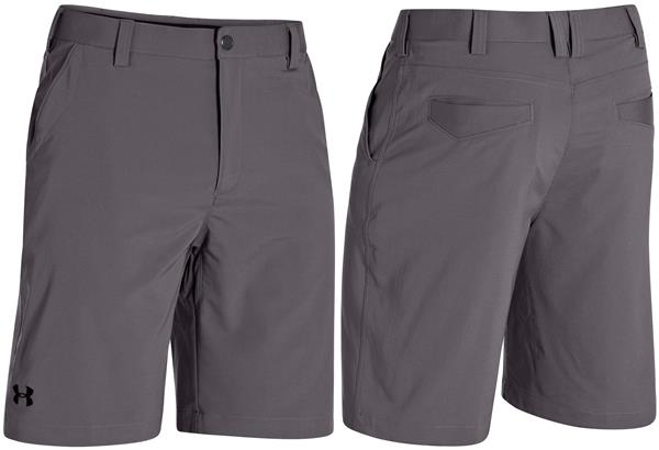 under armour flat front shorts