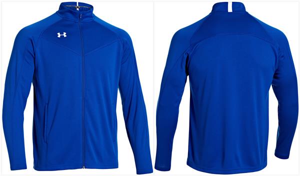 Under Armour Mens Fitch Warm-Up Jacket. Decorated in seven days or less.