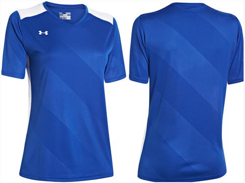 Under Armour Youth Fixture Soccer Jerseys. Printing is available for this item.