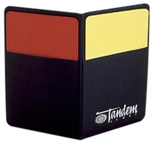 Tandem Sport Volleyball Official Penalty Cards - Volleyball Equipment and Gear