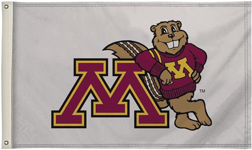Victory University of Minnesota Single-Sided Flags